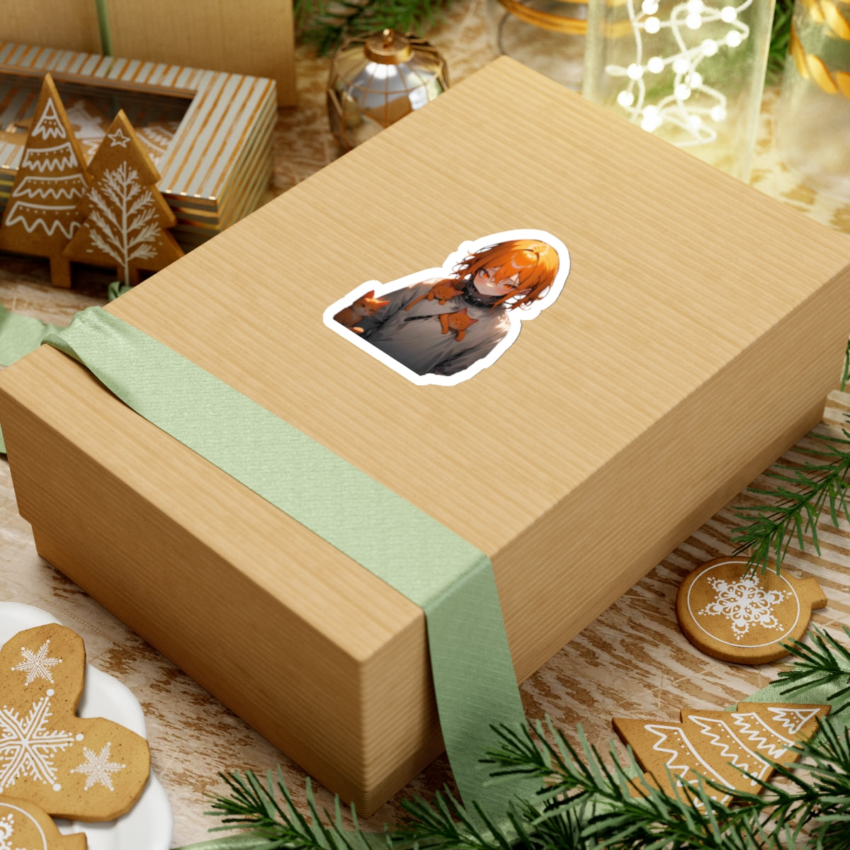 Stand out with the Crazy Cat Stickers available at Hey Nugget. Grab yours today!