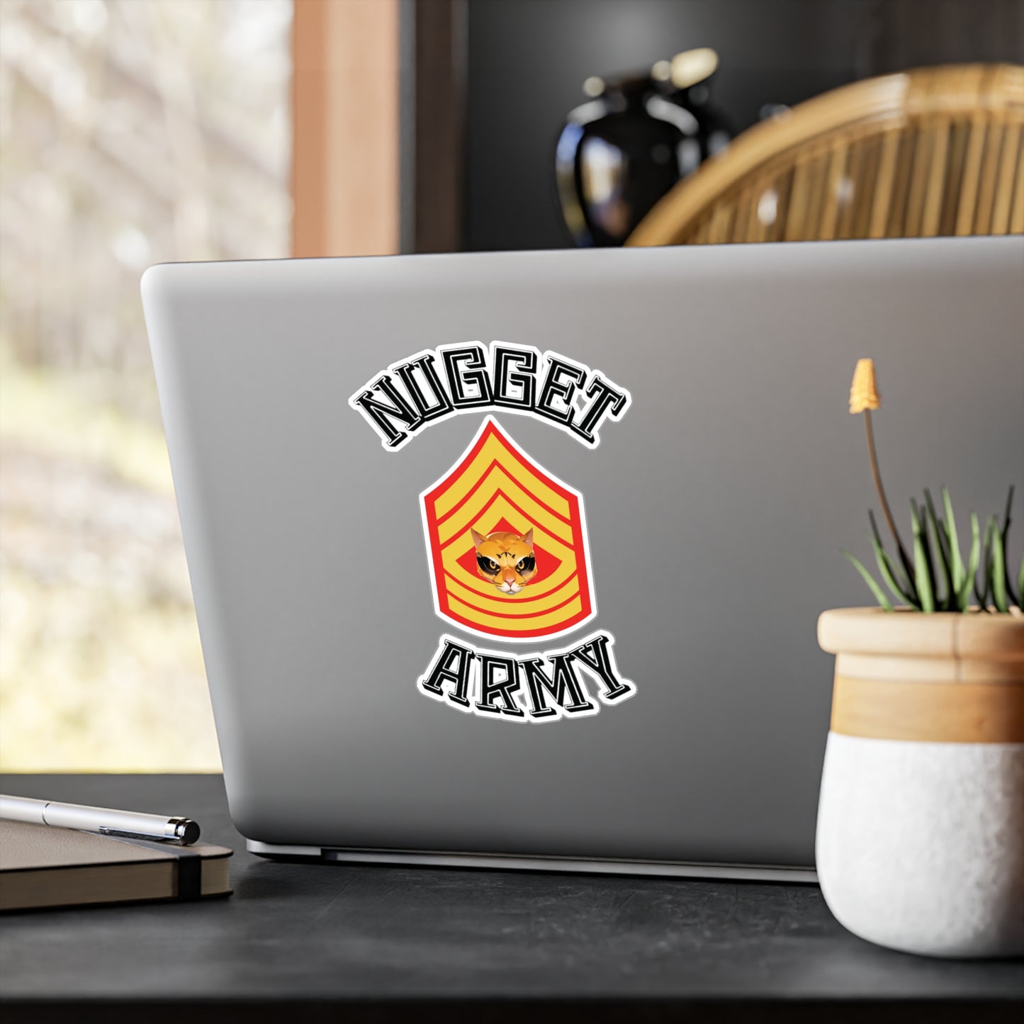 Stand out with the Nugget Army available at Hey Nugget. Grab yours today!