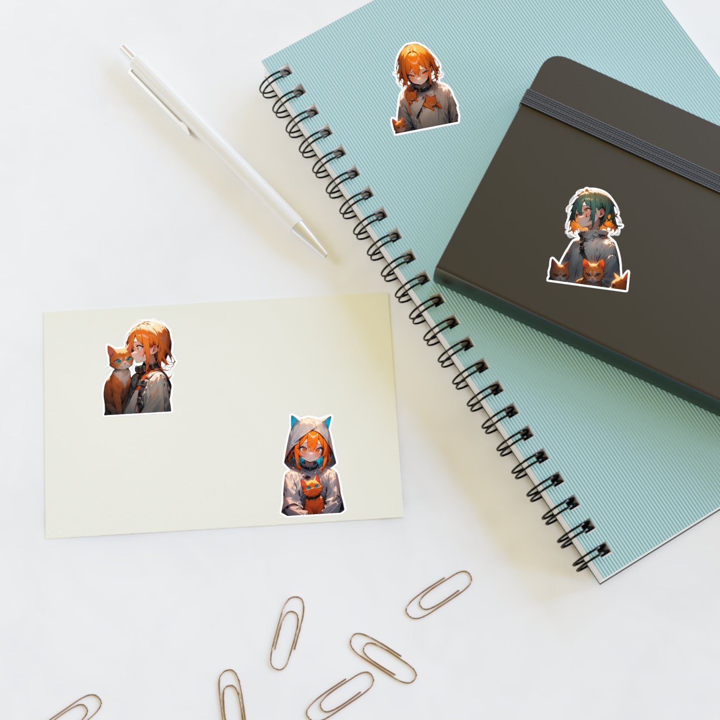 Stand out with the Crazy Cat Sticker Sheets available at Hey Nugget. Grab yours today!