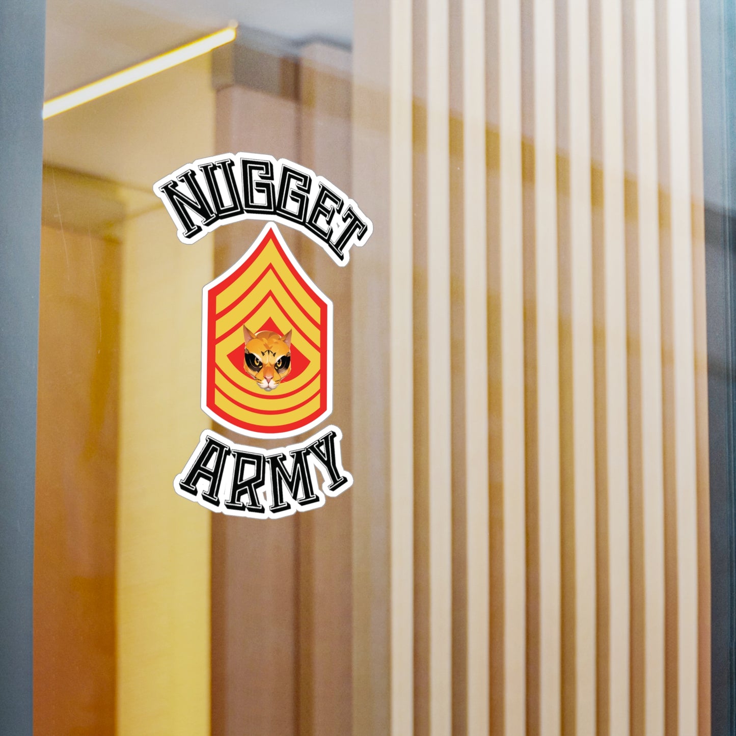 Stand out with the Nugget Army available at Hey Nugget. Grab yours today!