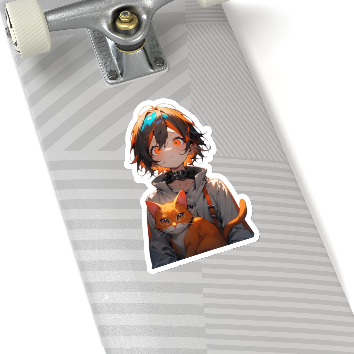 Stand out with the Crazy Cat Stickers available at Hey Nugget. Grab yours today!