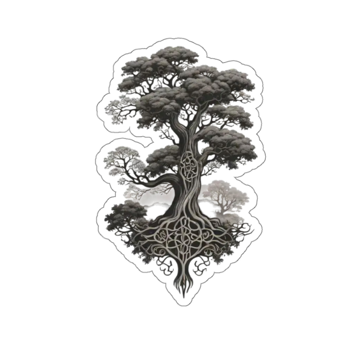 Stand out with the World Tree Stickers available at Hey Nugget. Grab yours today!