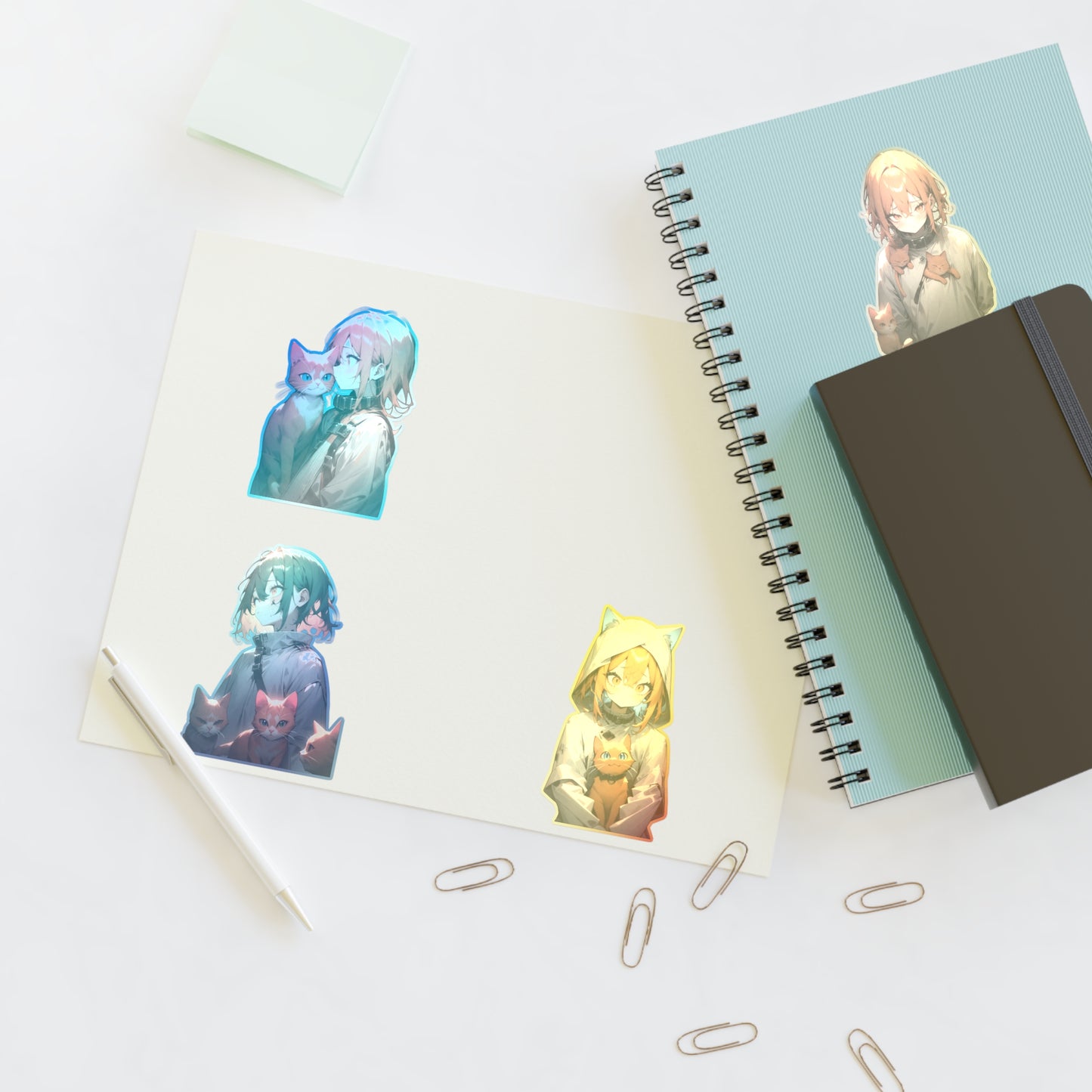 Stand out with the Crazy Cat Sticker Sheets available at Hey Nugget. Grab yours today!