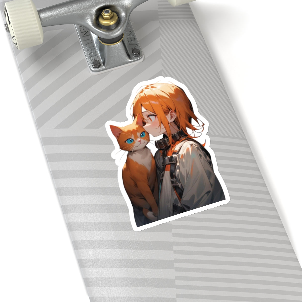 Stand out with the Crazy Cat Stickers available at Hey Nugget. Grab yours today!