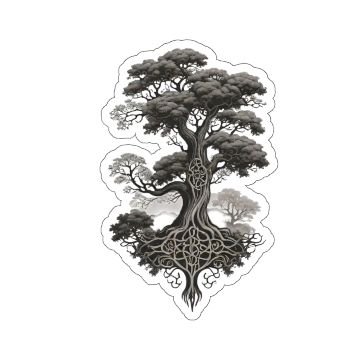 Stand out with the World Tree Stickers available at Hey Nugget. Grab yours today!