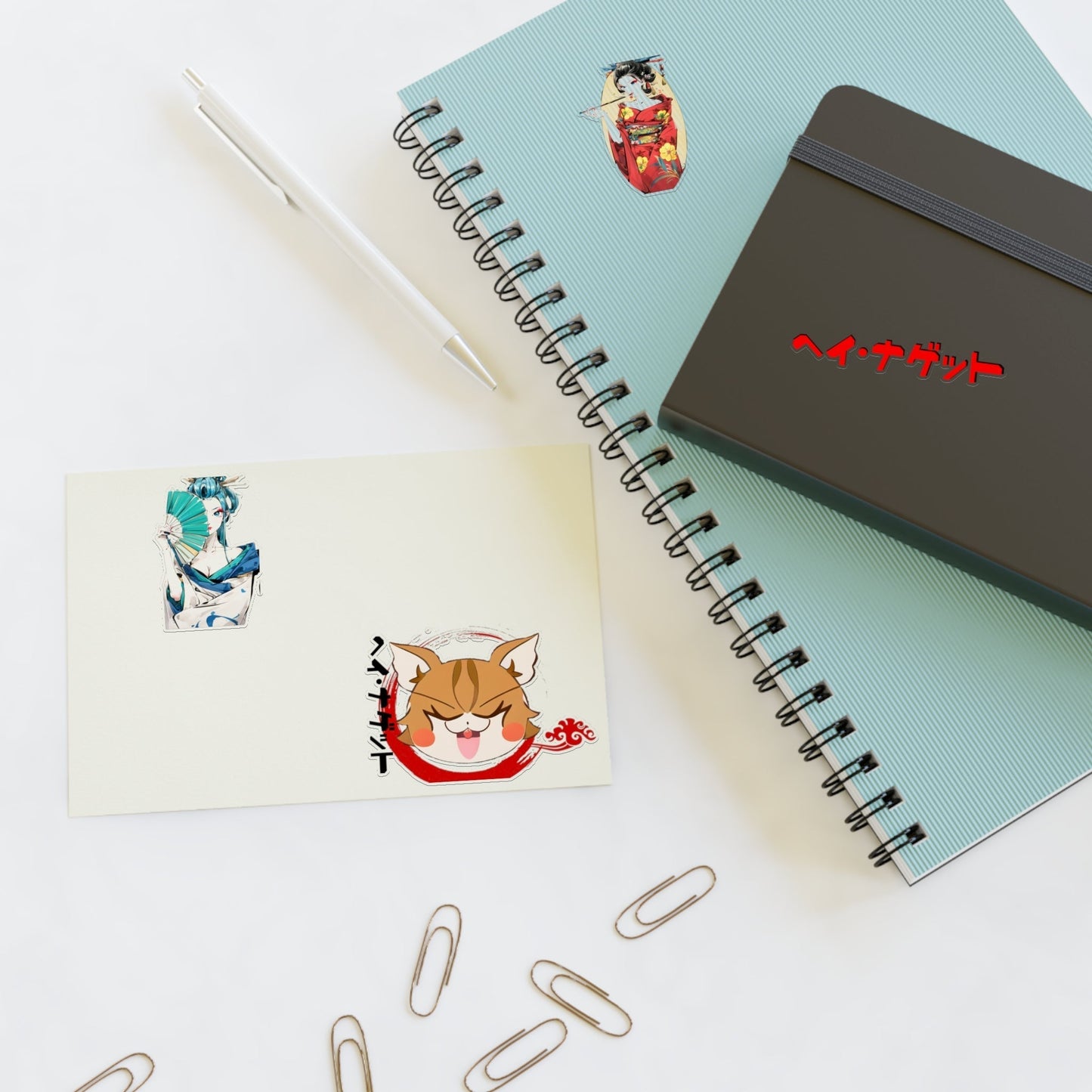 Stand out with the Tokyo NuggetSticker Sheets available at Hey Nugget. Grab yours today!