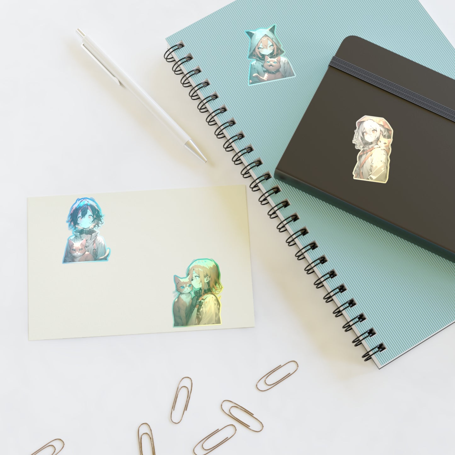 Stand out with the Crazy Cat Sticker Sheets available at Hey Nugget. Grab yours today!