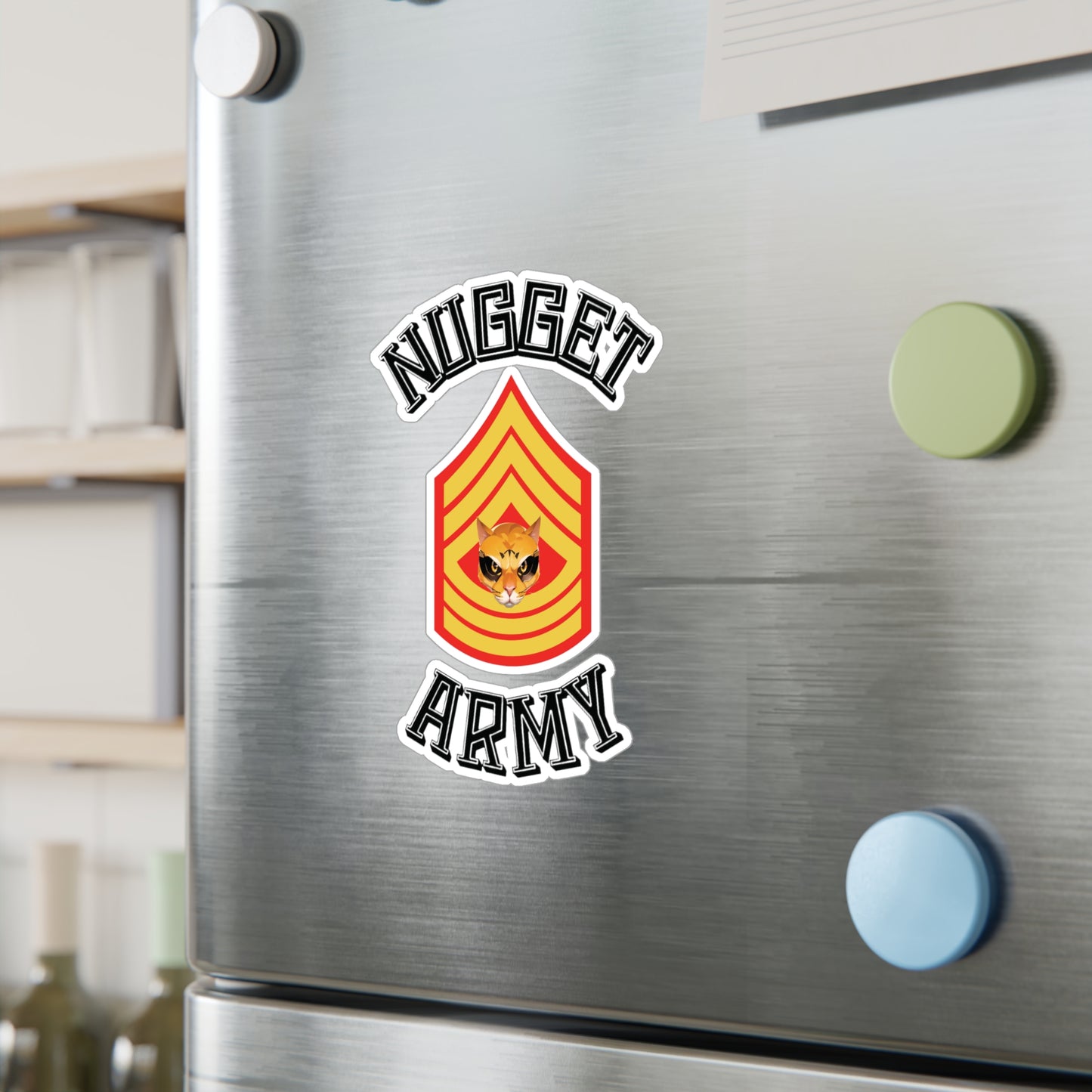 Stand out with the Nugget Army available at Hey Nugget. Grab yours today!