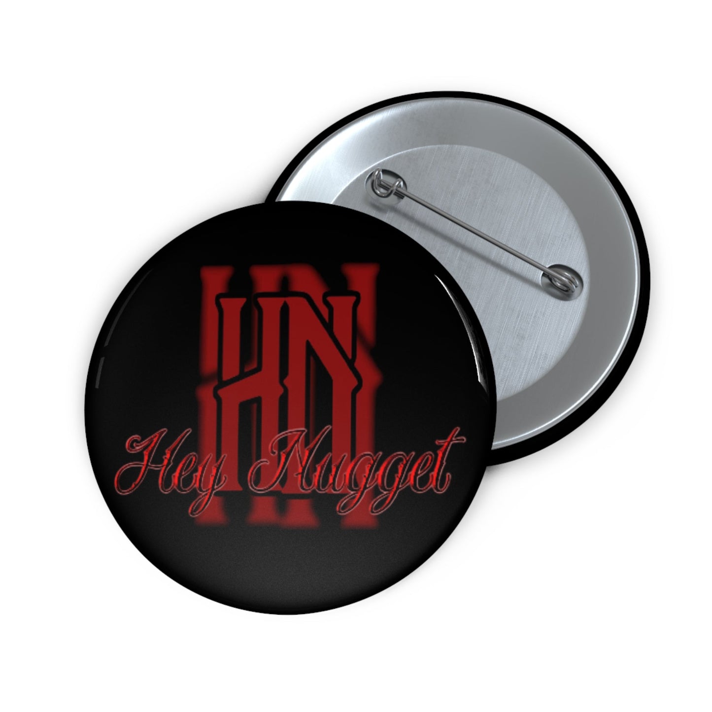 Stand out with the HN Pin Buttons available at Hey Nugget. Grab yours today!
