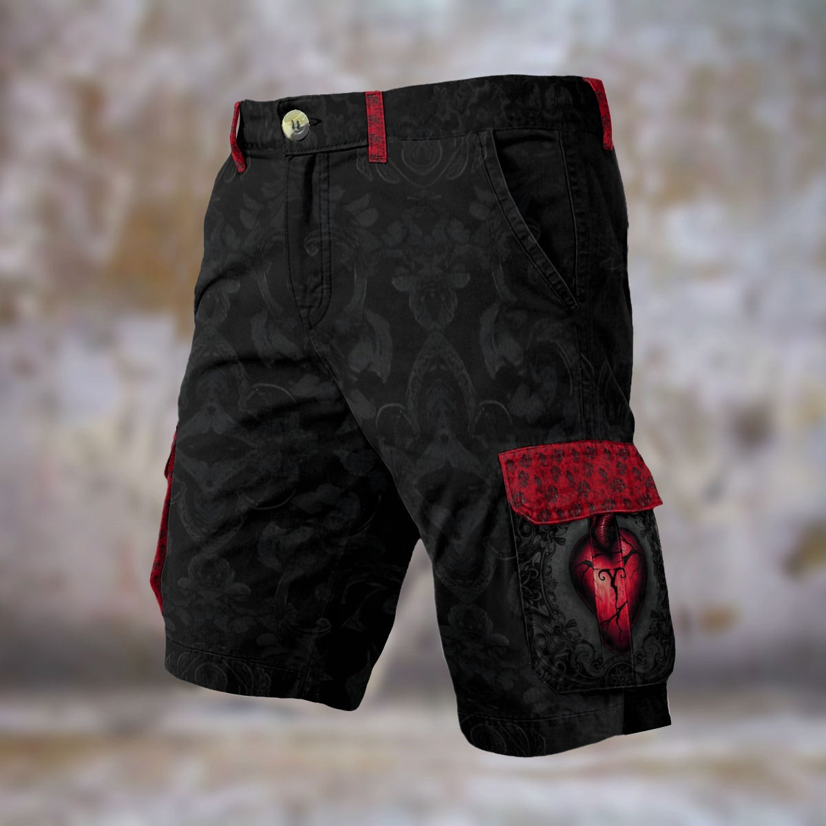 Look Closer into my Soul Men's Cargo Shorts