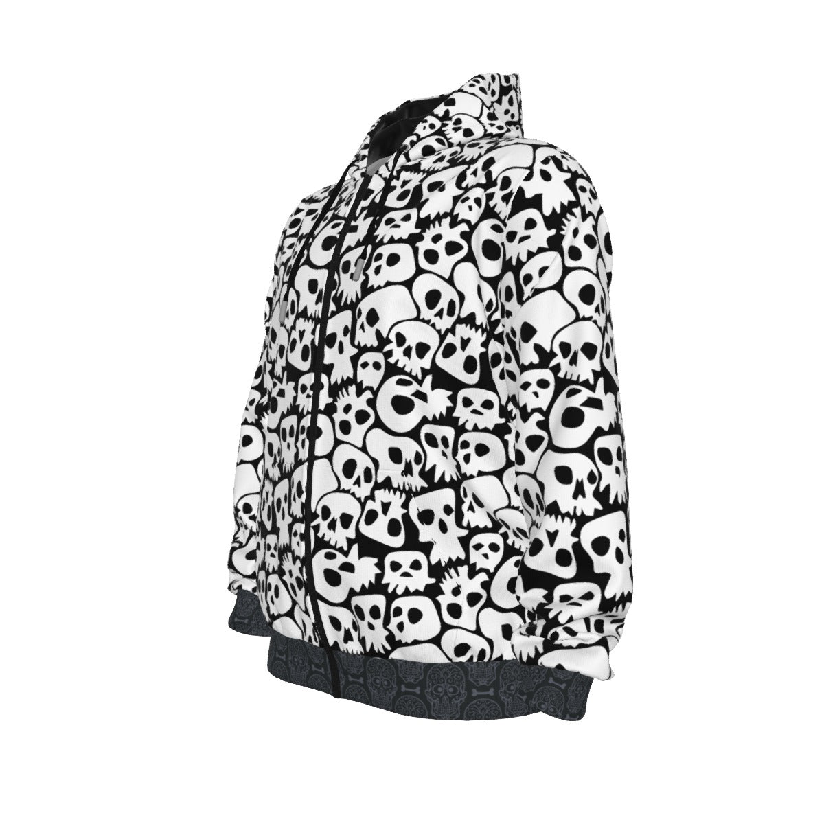 Stand out with the Skull Unisex Hoodie With Zipper available at Hey Nugget. Grab yours today!