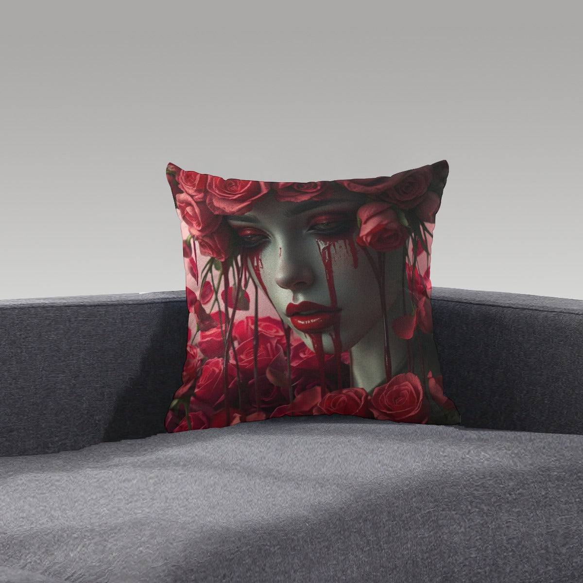 Stand out with the Love me Dead Short Plush Pillow available at Hey Nugget. Grab yours today!