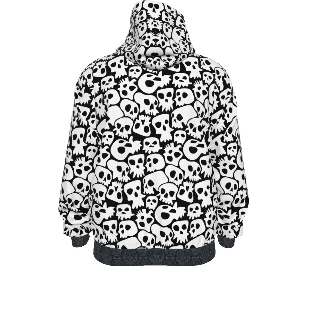 Stand out with the Skull Unisex Hoodie With Zipper available at Hey Nugget. Grab yours today!