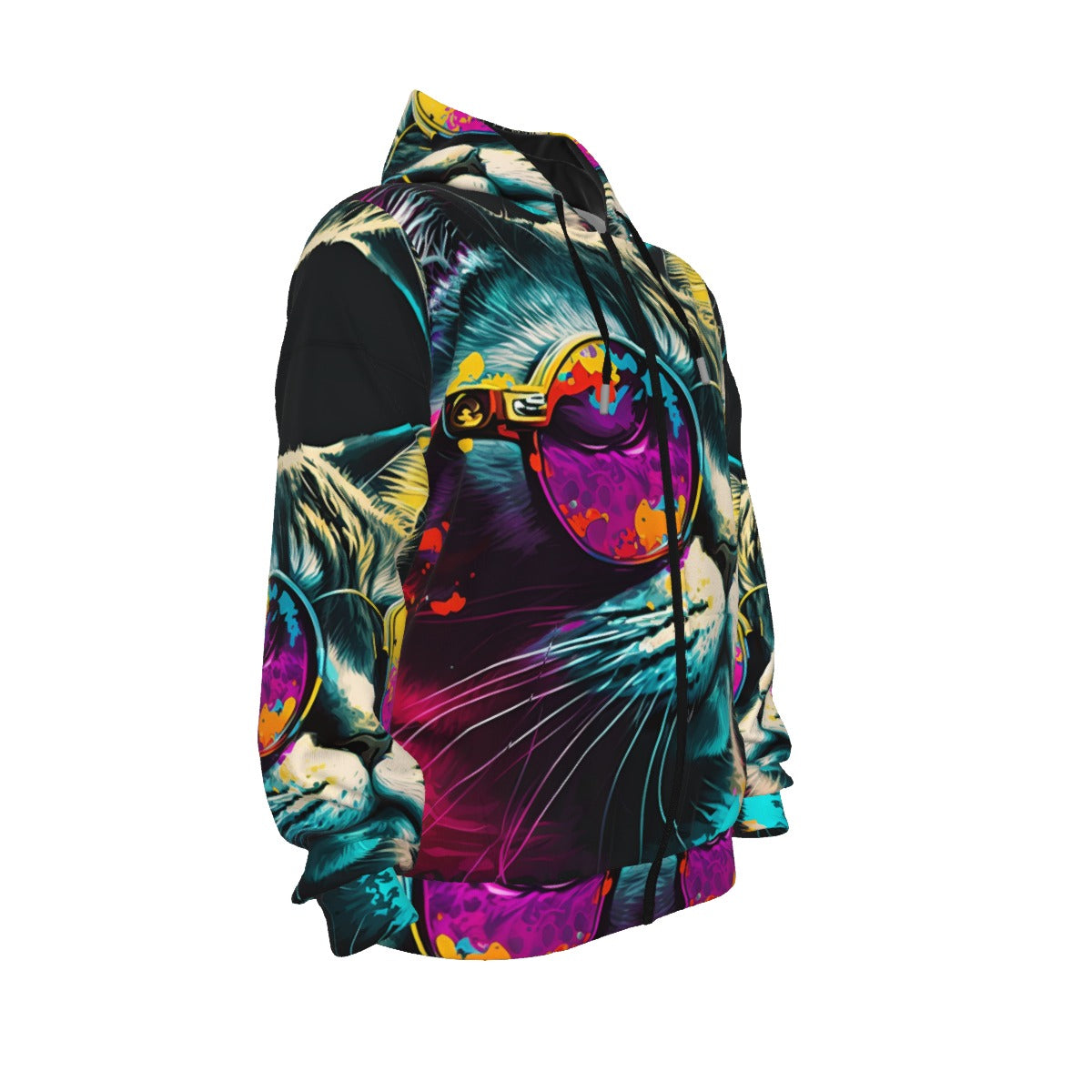 Stand out with the CoolCat Unisex Pullover Hoodie With Zipper available at Hey Nugget. Grab yours today!