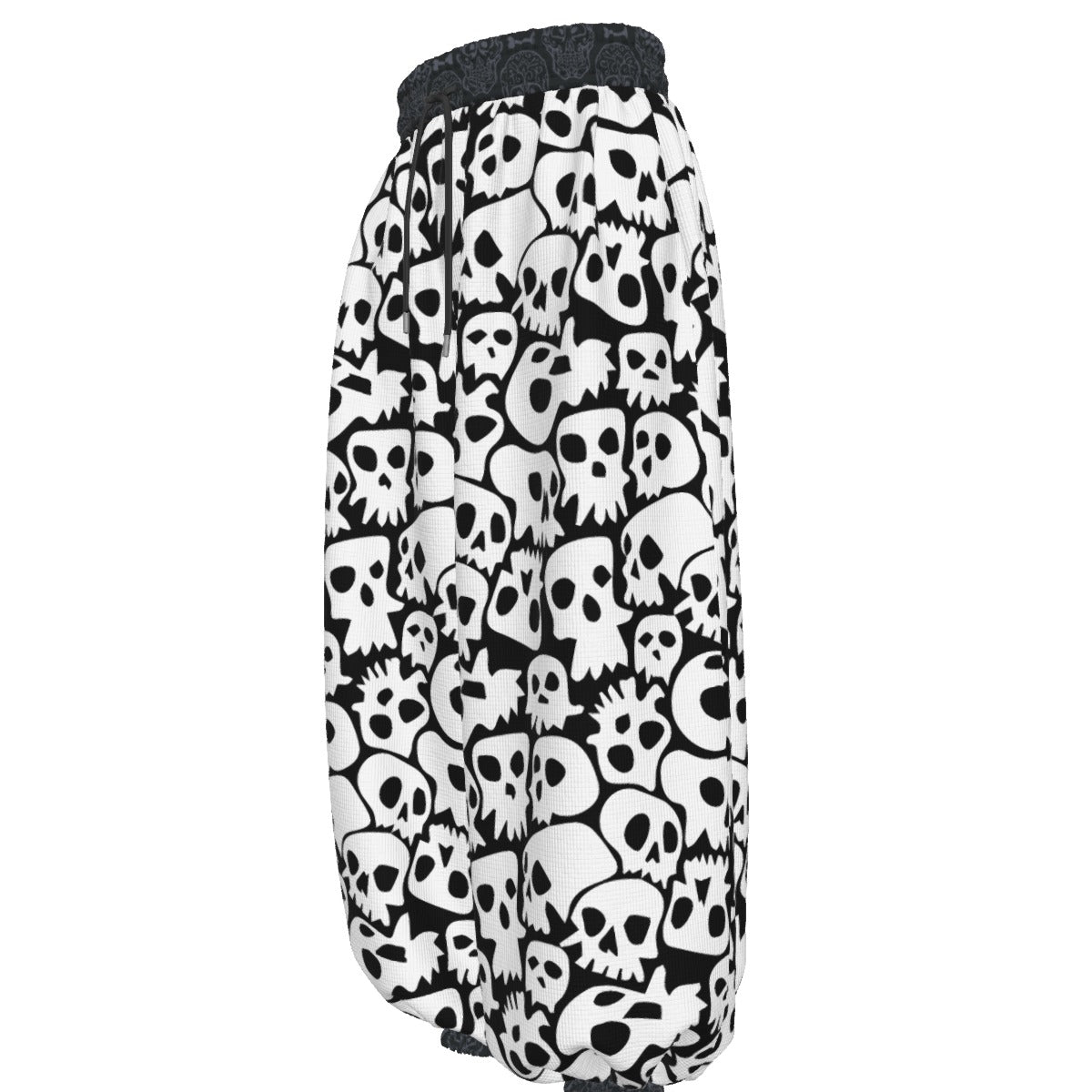 Stand out with the Skull Unisex Lantern Pants available at Hey Nugget. Grab yours today!
