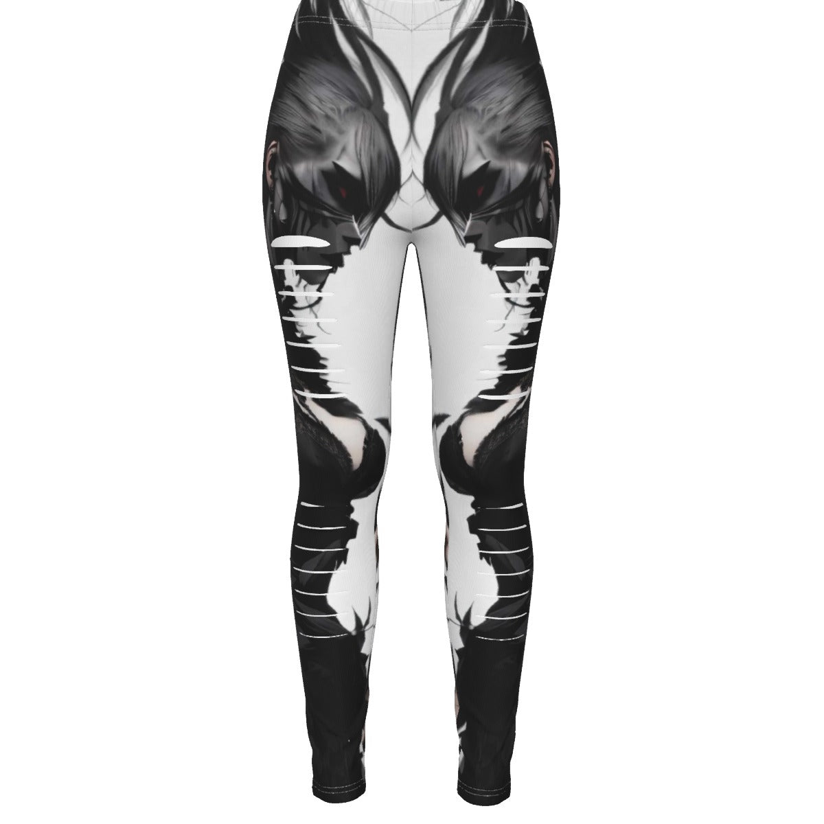 Stand out with the Lady of Night Women's Ripped Leggings available at Hey Nugget. Grab yours today!