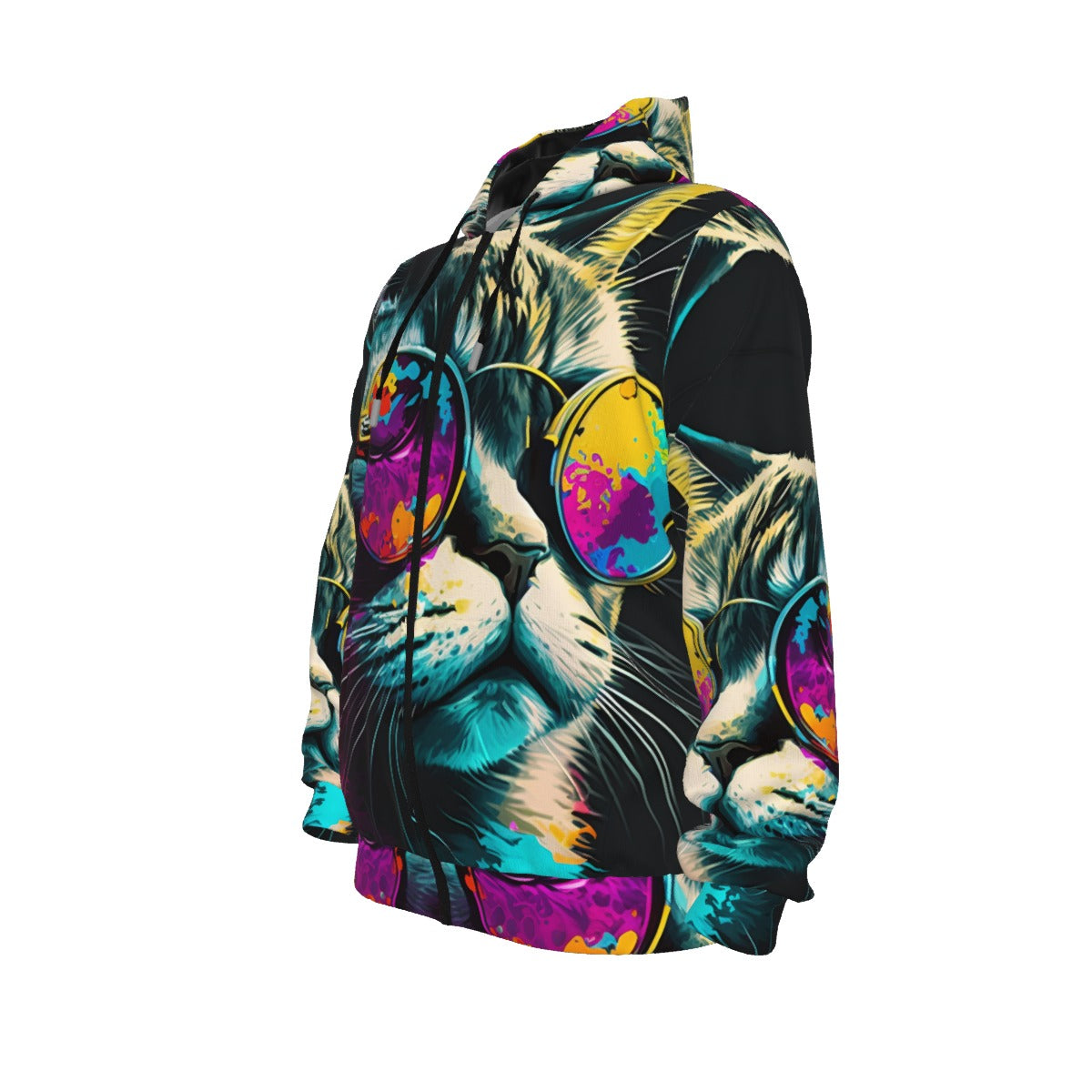 Stand out with the CoolCat Unisex Pullover Hoodie With Zipper available at Hey Nugget. Grab yours today!