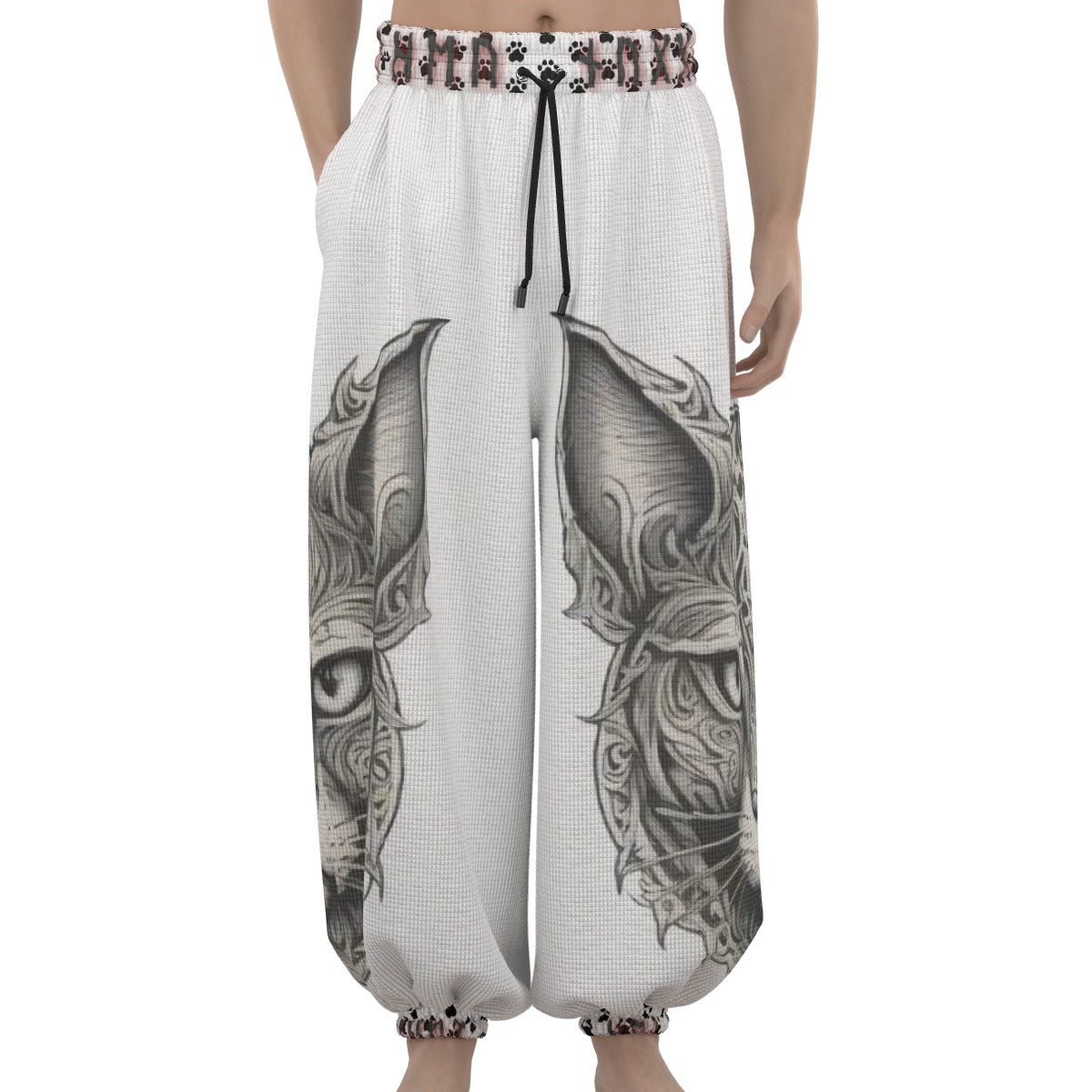 Stand out with the Nordic Kitty Unisex Lantern Pants available at Hey Nugget. Grab yours today!