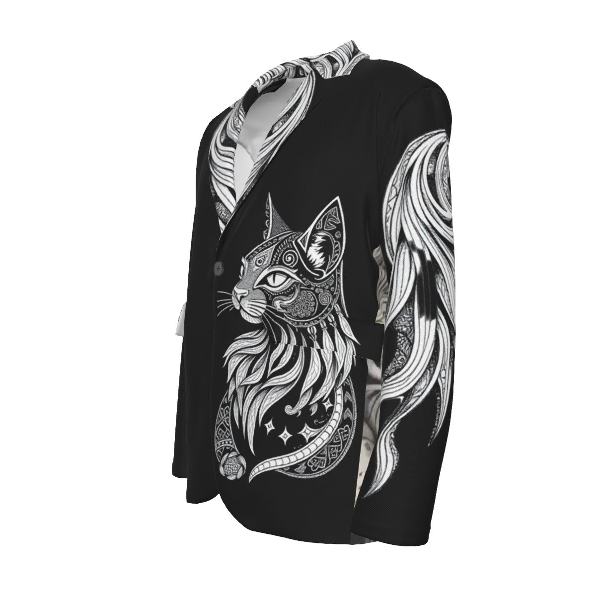 Stand out with the Nordic Kitty Men's Blazer available at Hey Nugget. Grab yours today!