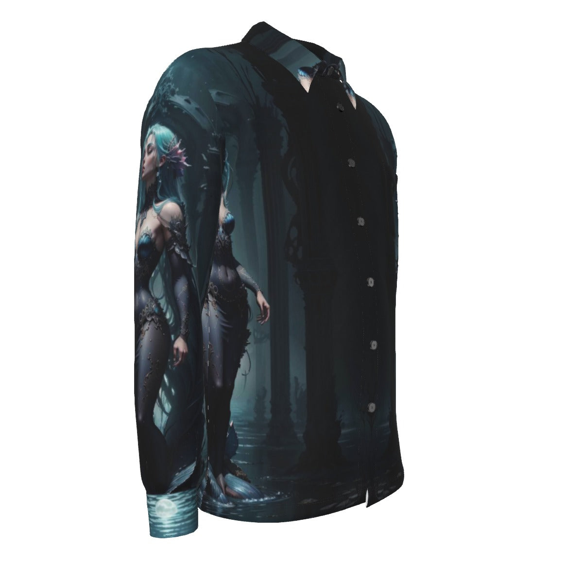 Stand out with the Part of your World Men's Long Sleeve Shirt available at Hey Nugget. Grab yours today!