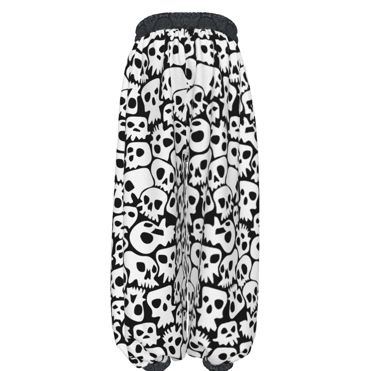 Stand out with the Skull Unisex Lantern Pants available at Hey Nugget. Grab yours today!