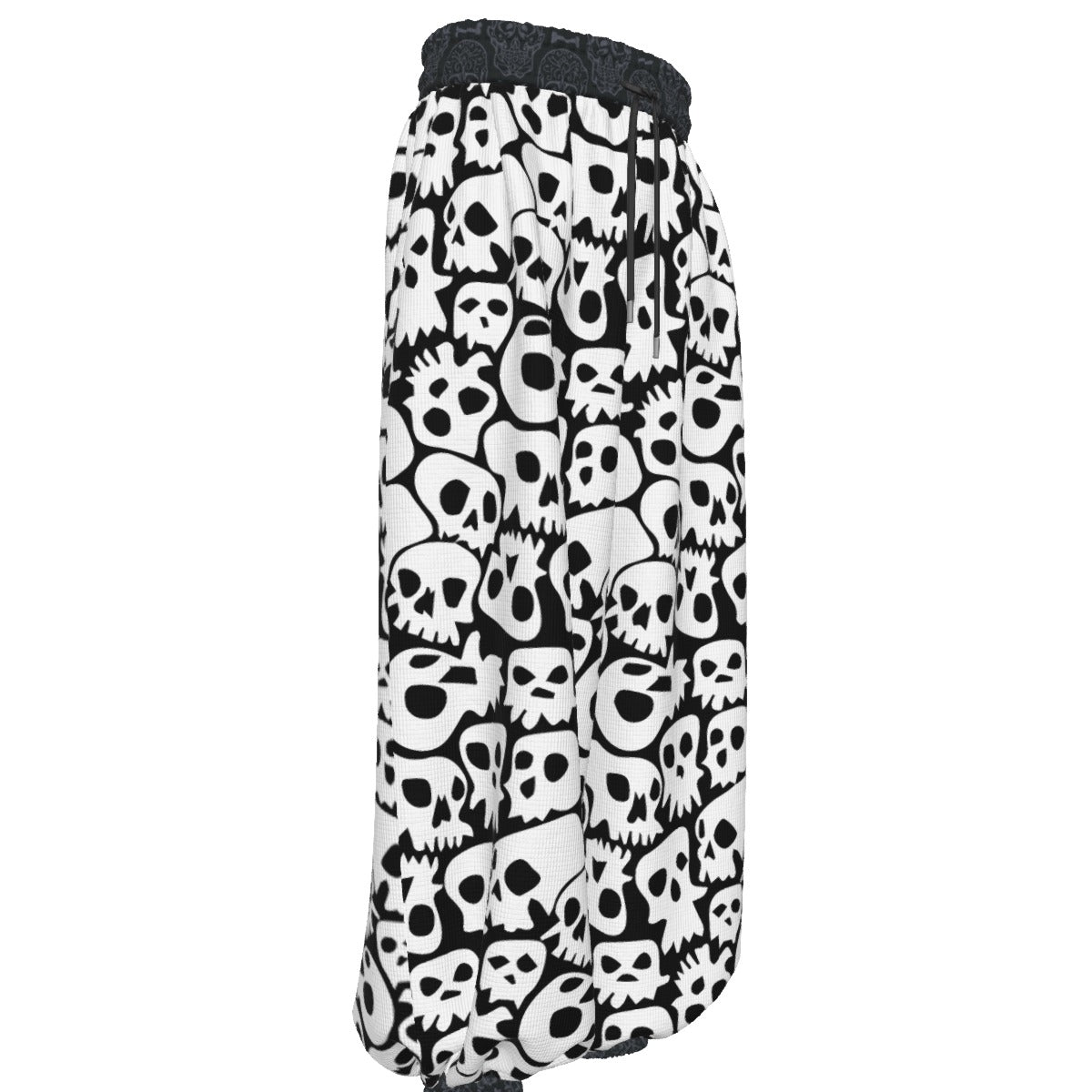 Stand out with the Skull Unisex Lantern Pants available at Hey Nugget. Grab yours today!