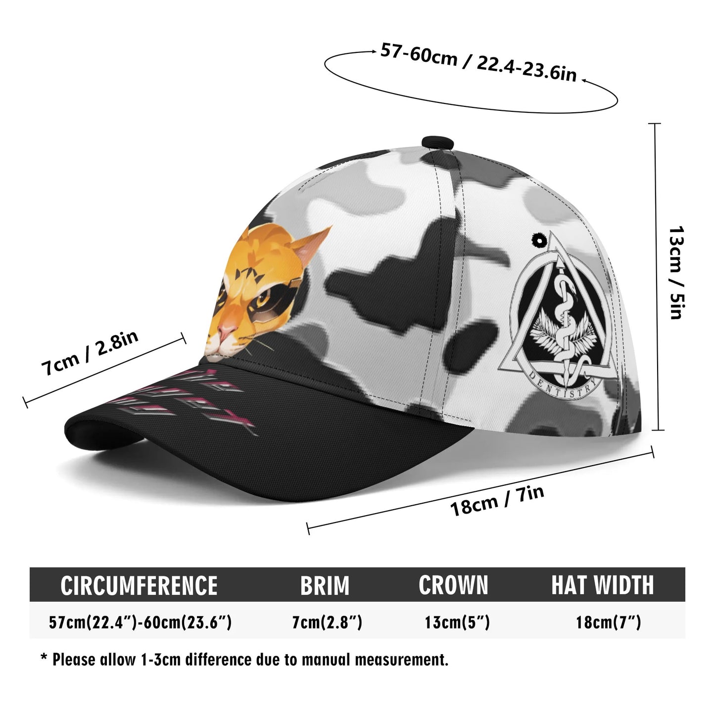 Stand out with the The Nugget Army Dentist Baseball Cap available at Hey Nugget. Grab yours today!