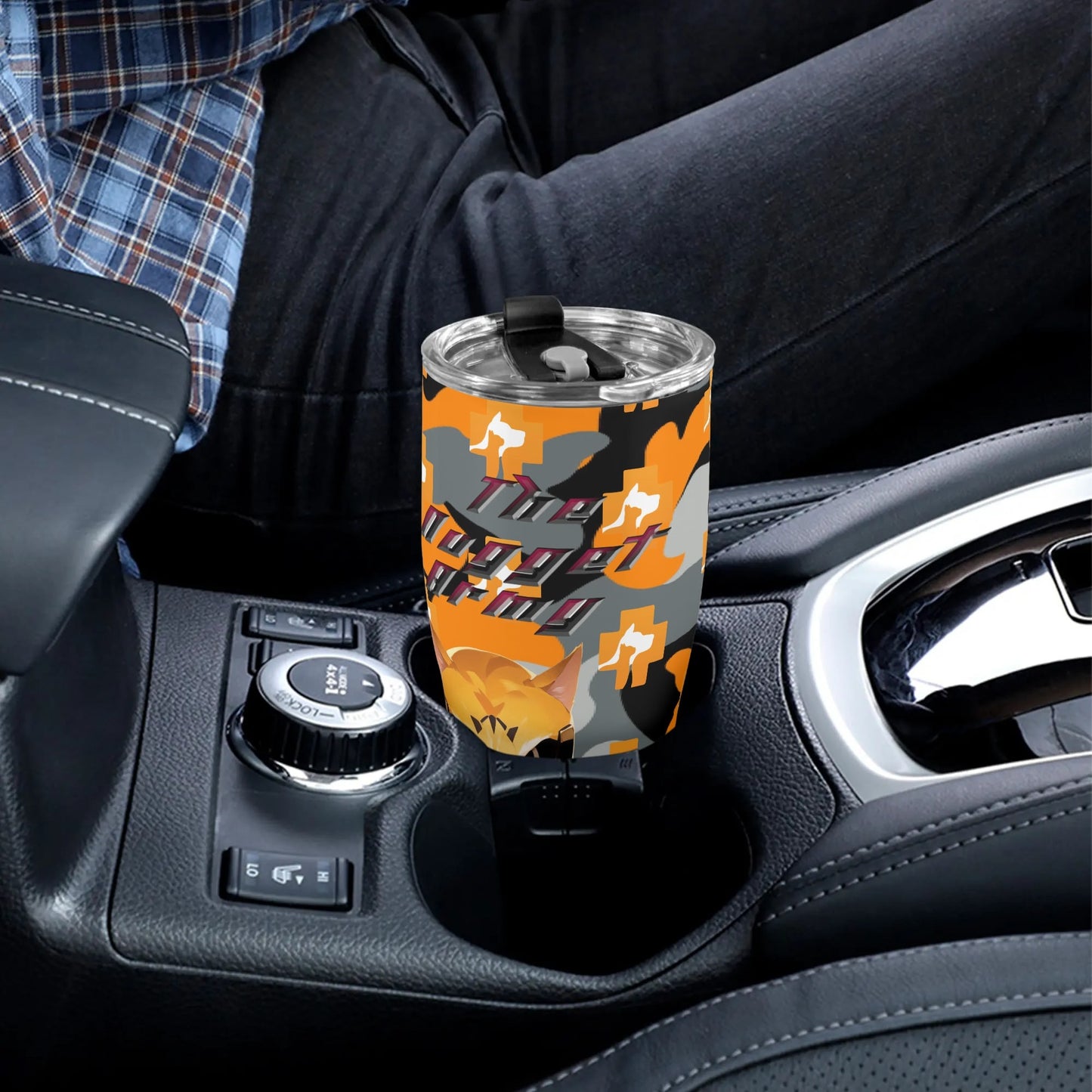 Stand out with the The Nugget Army Vet Stainless Steel Tumbler 30oz available at Hey Nugget. Grab yours today!