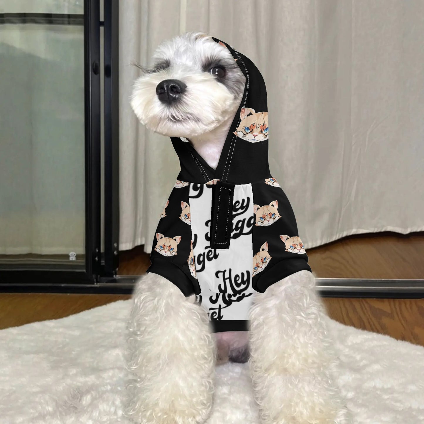 Stand out with the Hey Nugget Pet Pullover Hoodie available at Hey Nugget. Grab yours today!