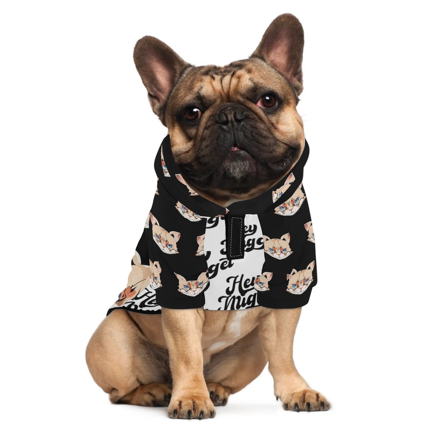 Stand out with the Hey Nugget Pet Pullover Hoodie available at Hey Nugget. Grab yours today!