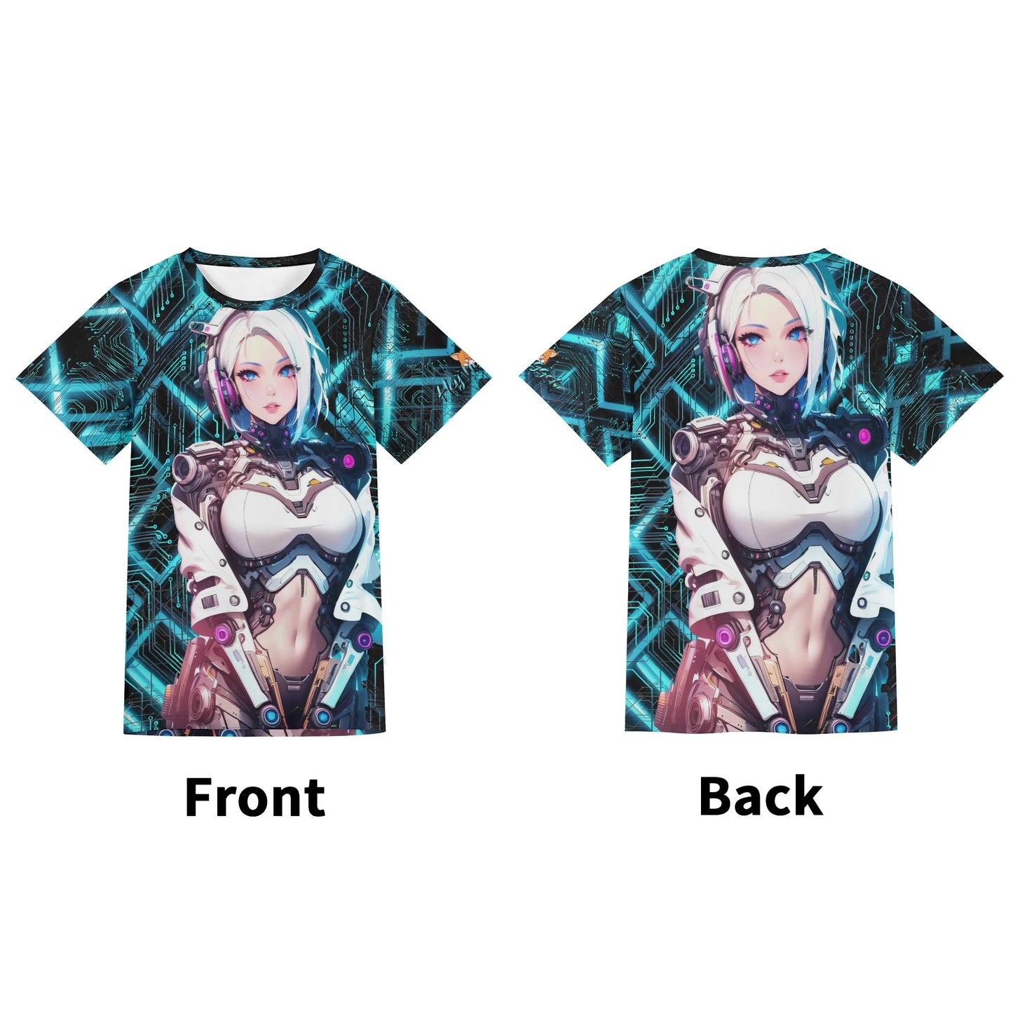 Stand out with the Cyber Queen Unisex Adult Short Sleeve available at Hey Nugget. Grab yours today!