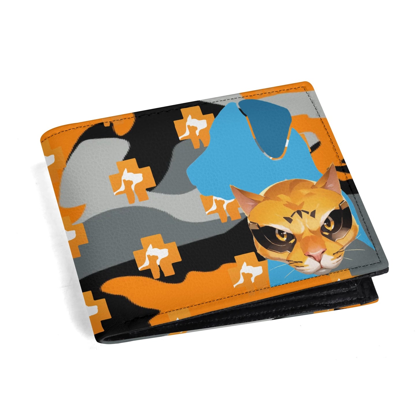 Stand out with the The Nugget Army Vet Leather Wallet available at Hey Nugget. Grab yours today!