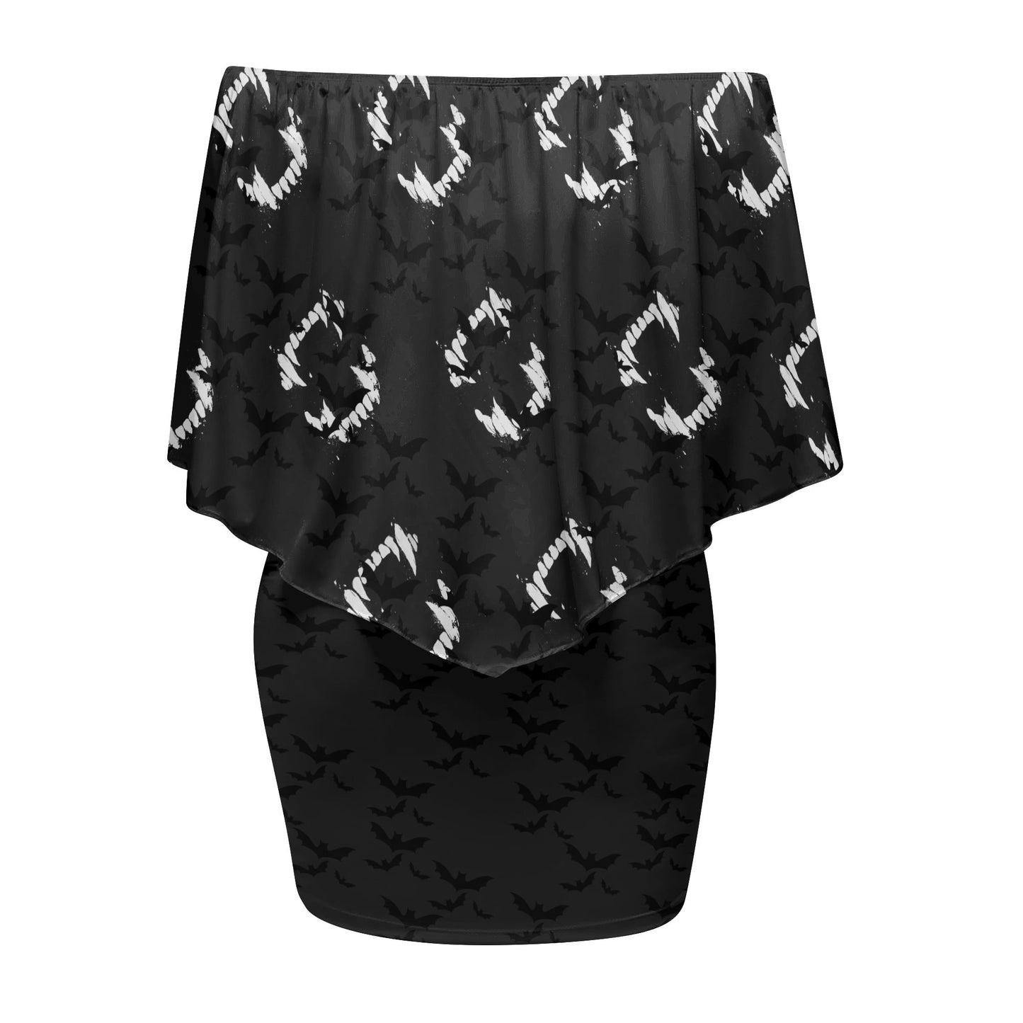 Stand out with the Bite Night Off The Shoulder Wrap Dress available at Hey Nugget. Grab yours today!