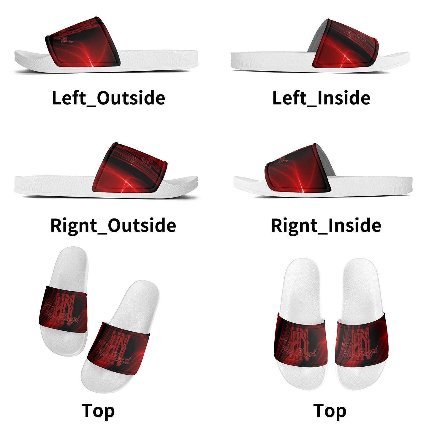 Stand out with the HN Mens Colorful Slippers available at Hey Nugget. Grab yours today!