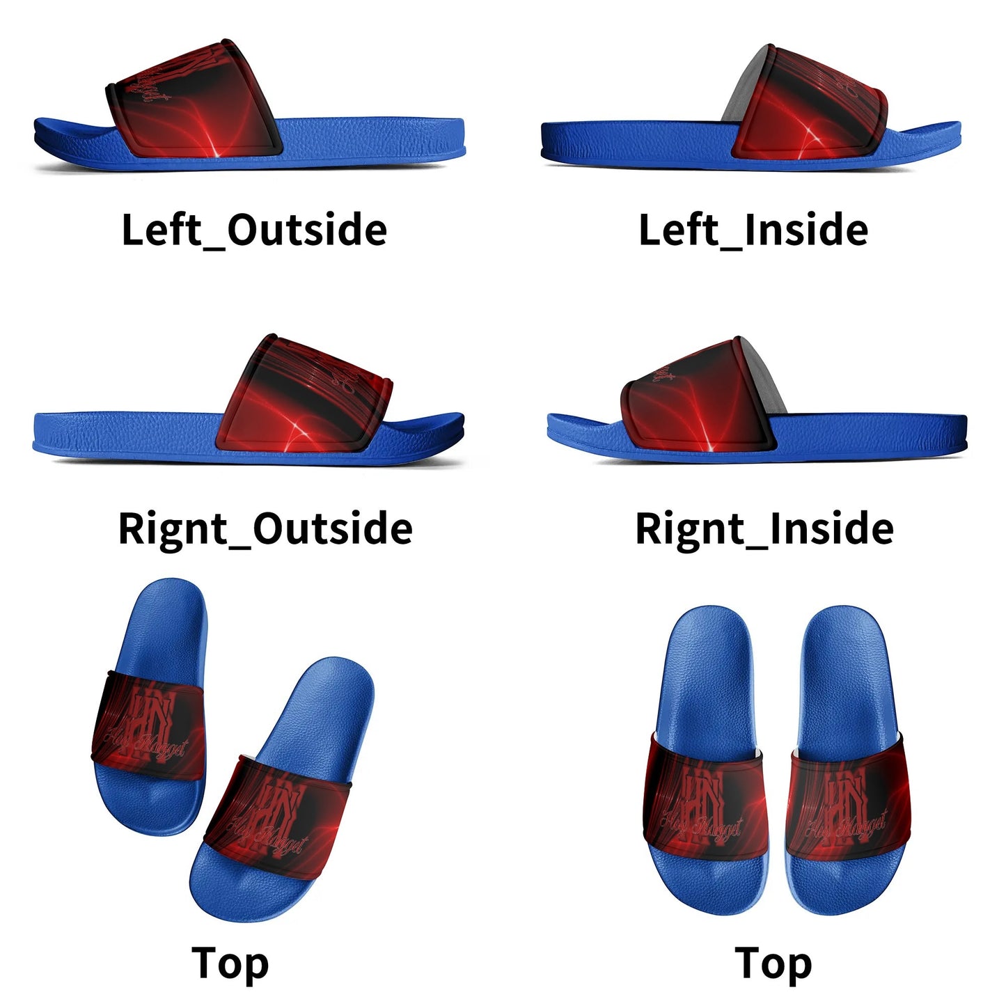 Stand out with the HN Mens Colorful Slippers available at Hey Nugget. Grab yours today!