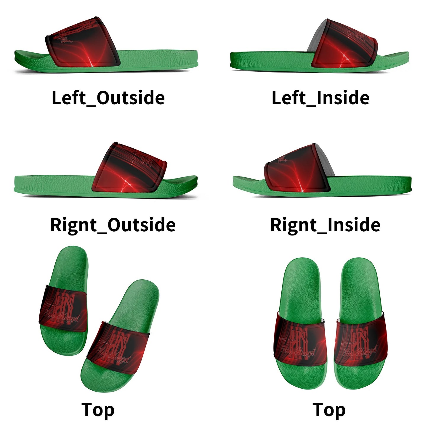 Stand out with the HN Mens Colorful Slippers available at Hey Nugget. Grab yours today!