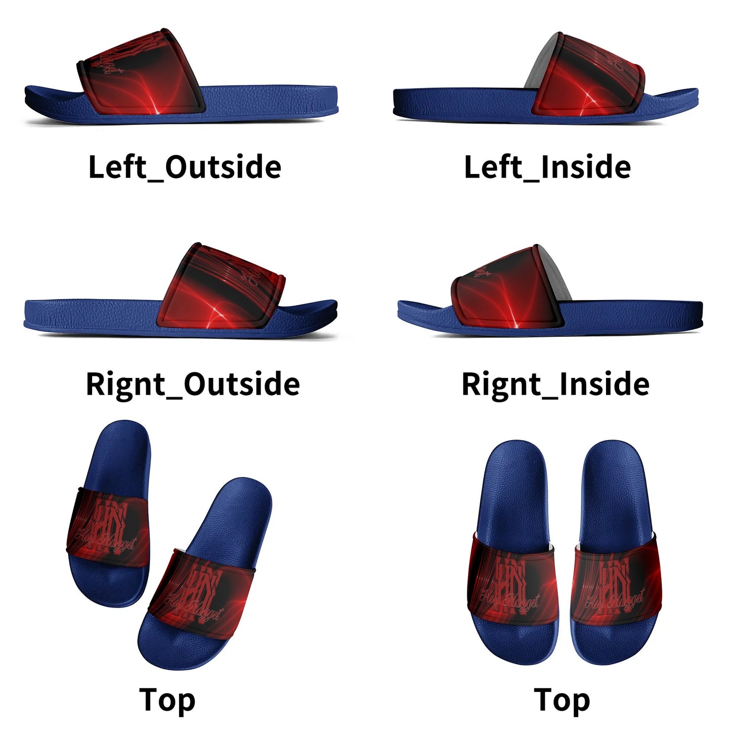 Stand out with the HN Mens Colorful Slippers available at Hey Nugget. Grab yours today!