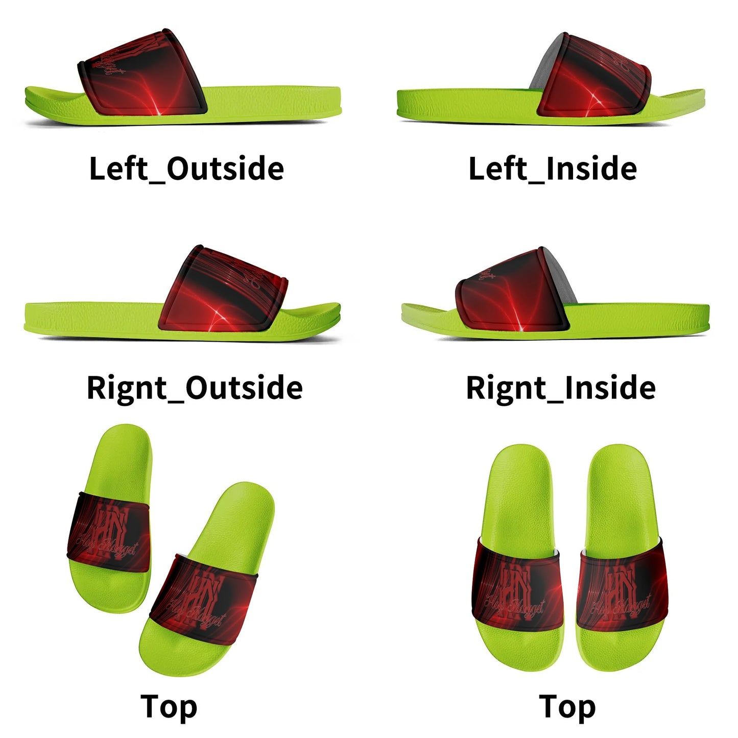 Stand out with the HN Mens Colorful Slippers available at Hey Nugget. Grab yours today!