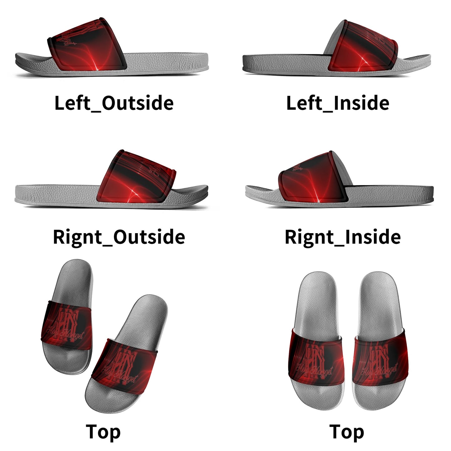 Stand out with the HN Womens Colorful Slippers available at Hey Nugget. Grab yours today!