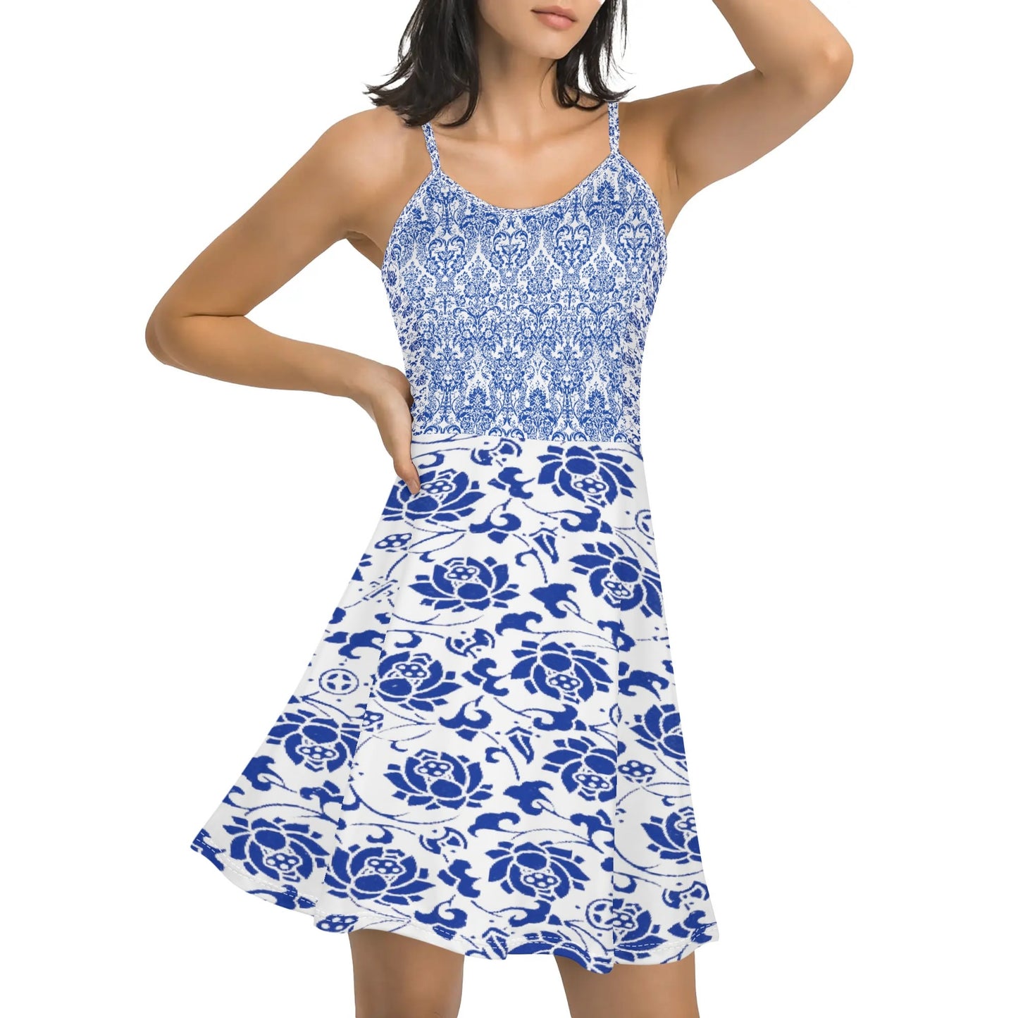 Stand out with the Porcelain Princess Adjustable Spaghetti Strap available at Hey Nugget. Grab yours today!