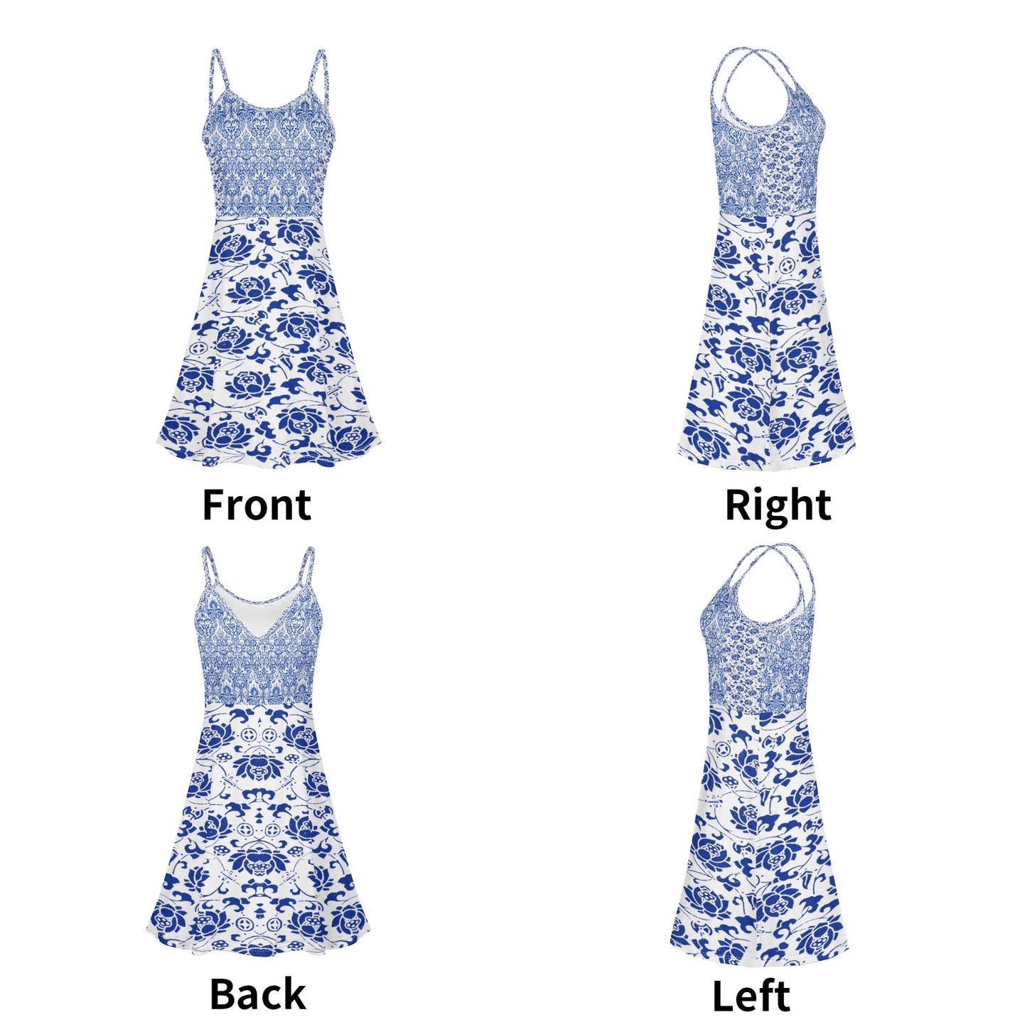 Stand out with the Porcelain Princess Adjustable Spaghetti Strap available at Hey Nugget. Grab yours today!