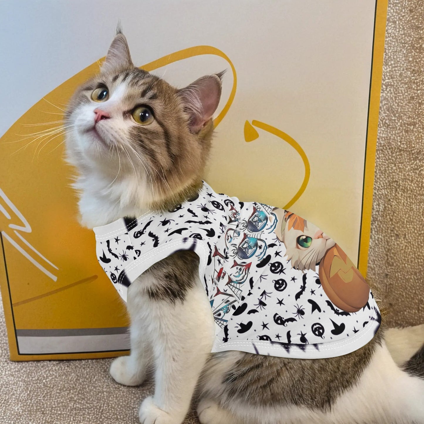 Stand out with the HN Halloween shirt for Small Medium Dogs Cats available at Hey Nugget. Grab yours today!