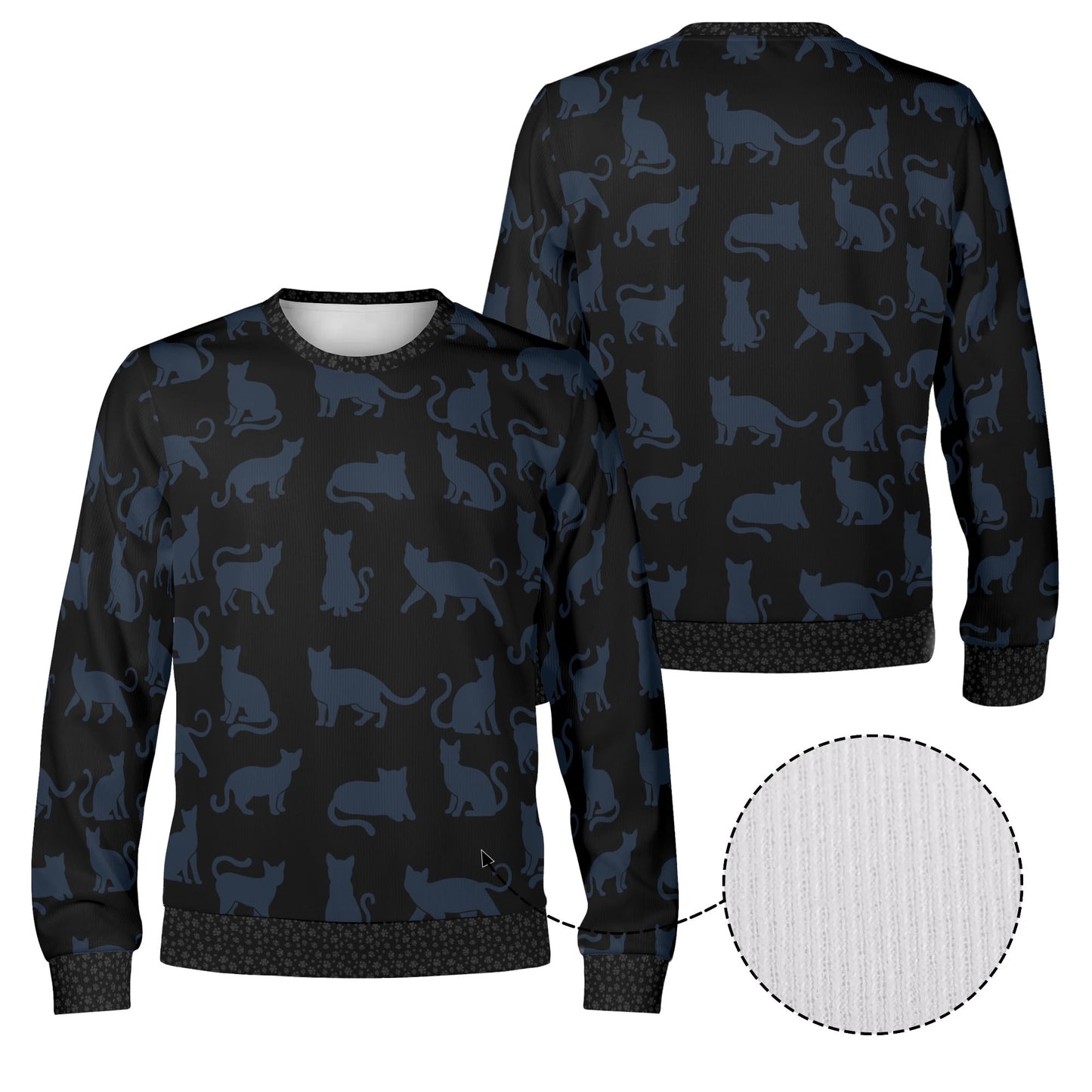 Stand out with the Kitty Kitty Kitty Unisex Sweatshirt available at Hey Nugget. Grab yours today!