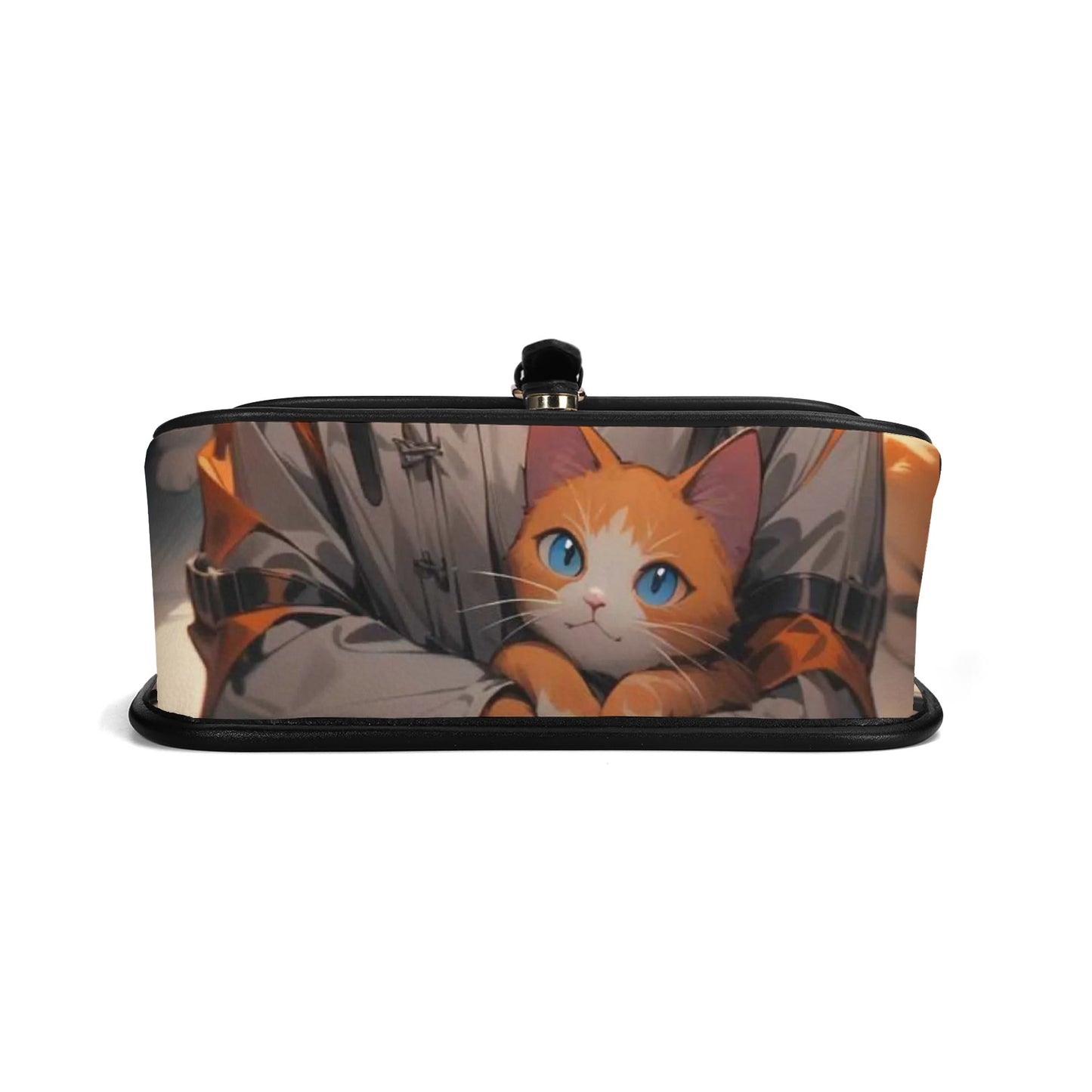 Stand out with the Crazy Cat Lady Chain Crossbody Bag Square bag available at Hey Nugget. Grab yours today!