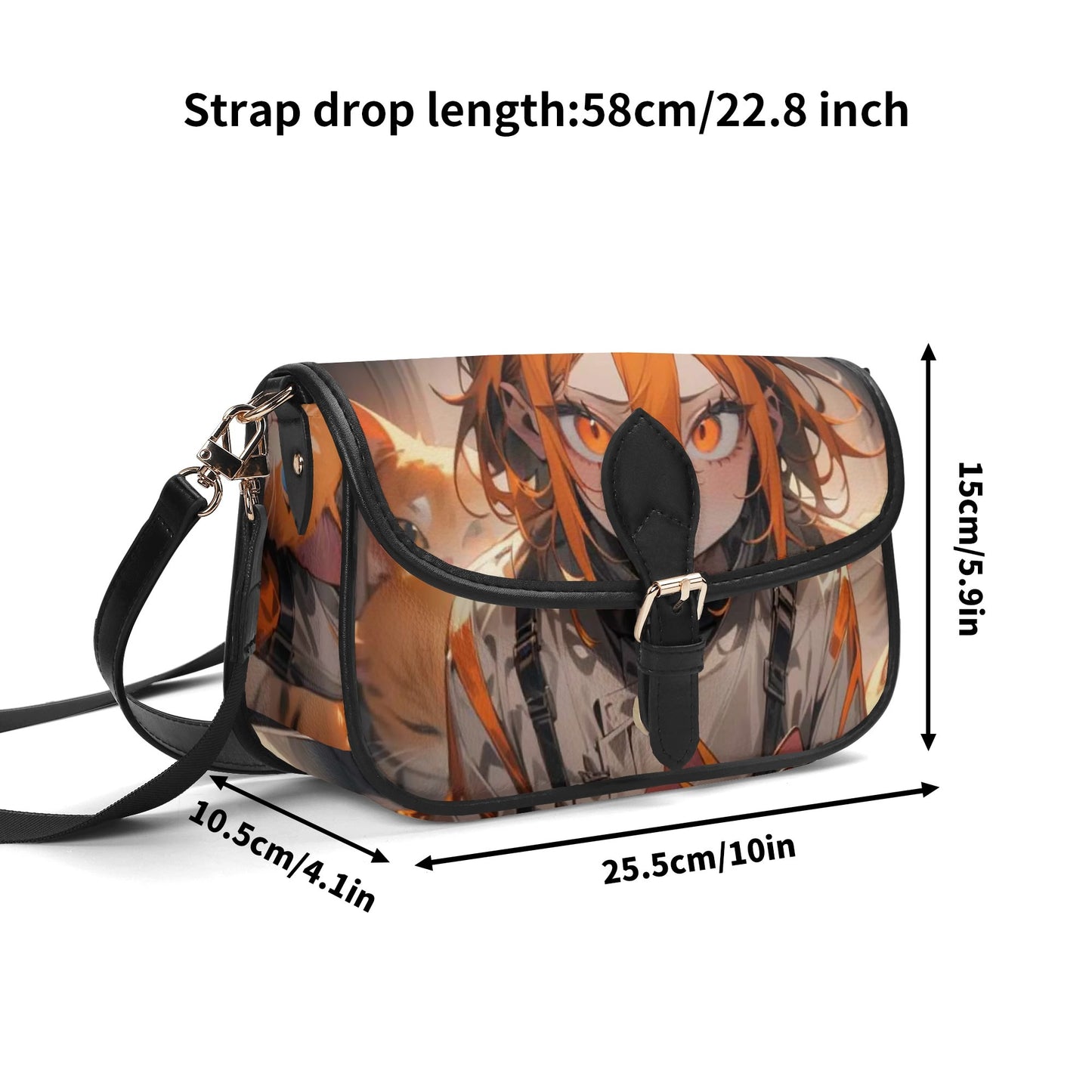 Stand out with the Crazy Cat Lady Chain Crossbody Bag Square bag available at Hey Nugget. Grab yours today!