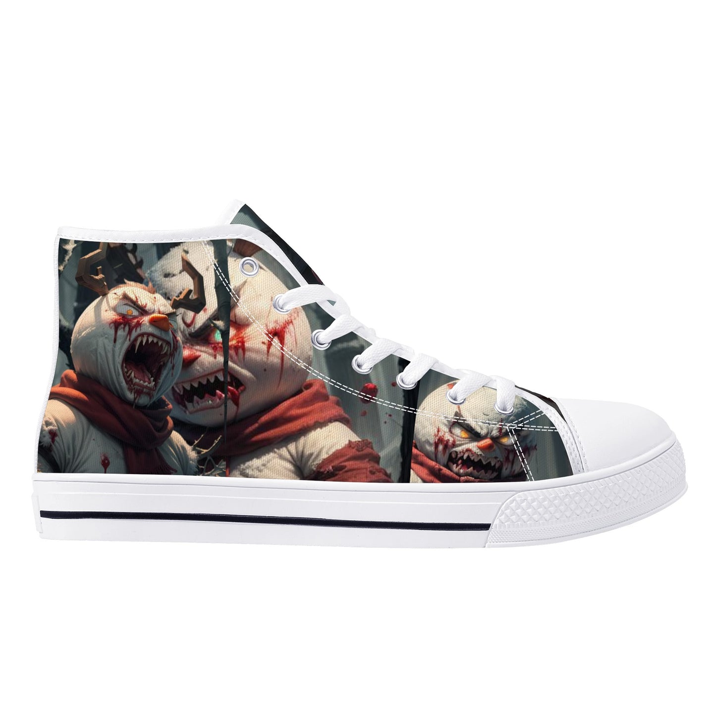 Stand out with the Frostys Revenge Mens High Top Canvas Shoes available at Hey Nugget. Grab yours today!