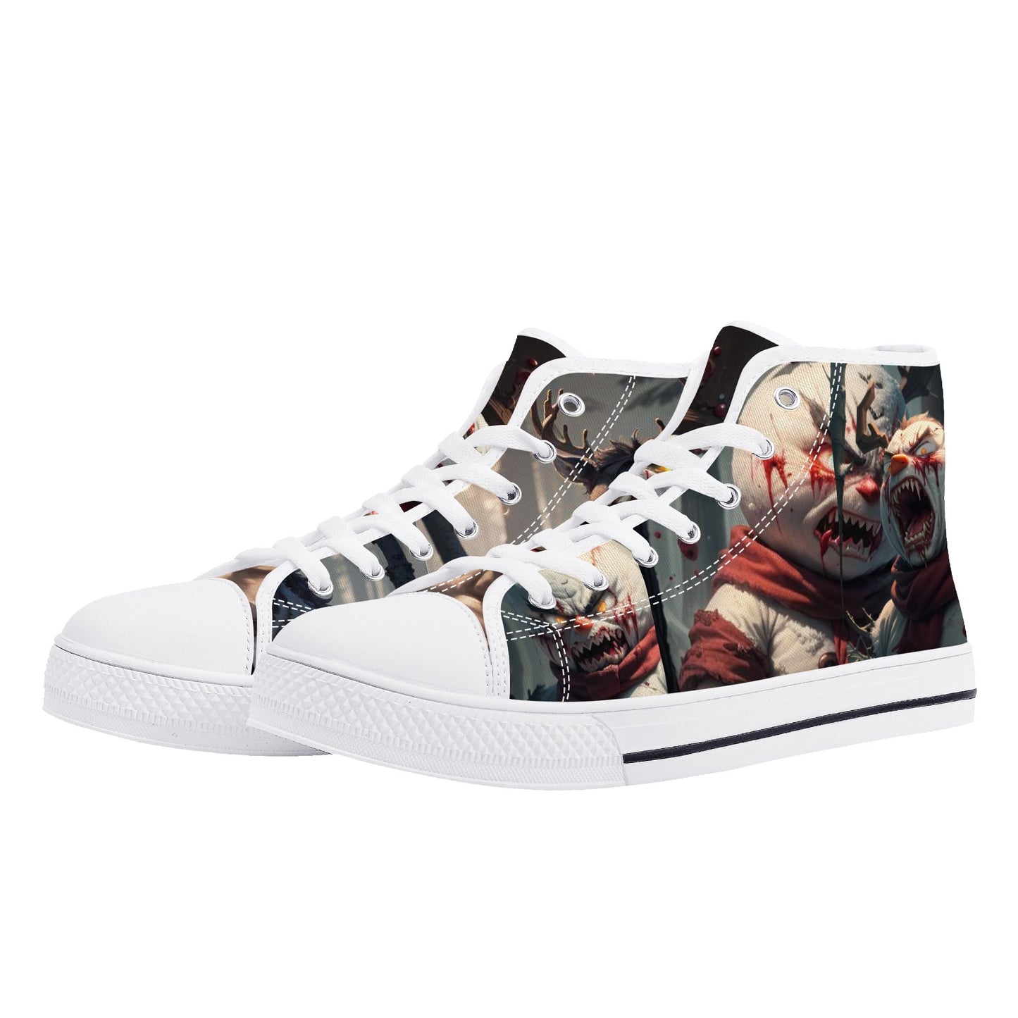 Stand out with the Frostys Revenge Mens High Top Canvas Shoes available at Hey Nugget. Grab yours today!
