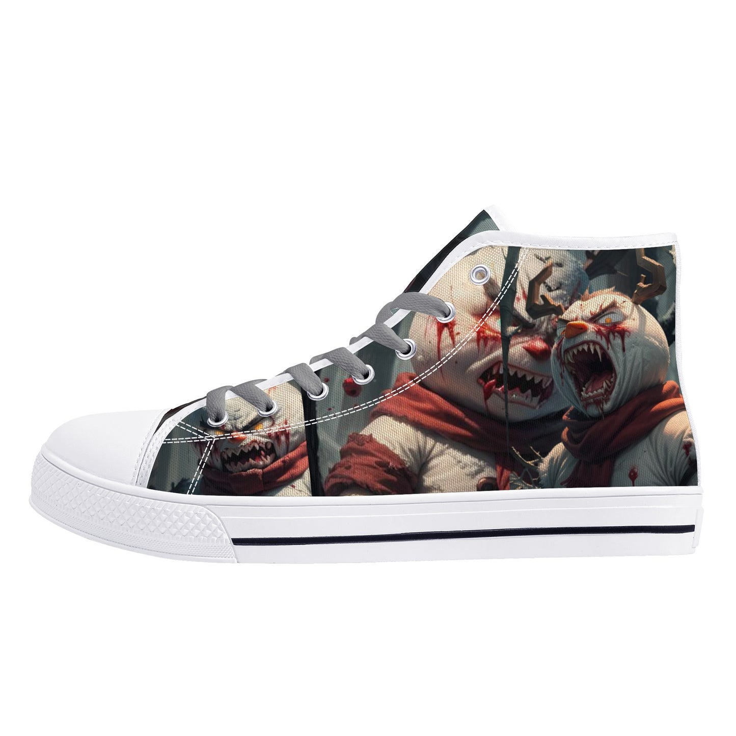 Stand out with the Frostys Revenge Womens High Top Canvas Shoes available at Hey Nugget. Grab yours today!