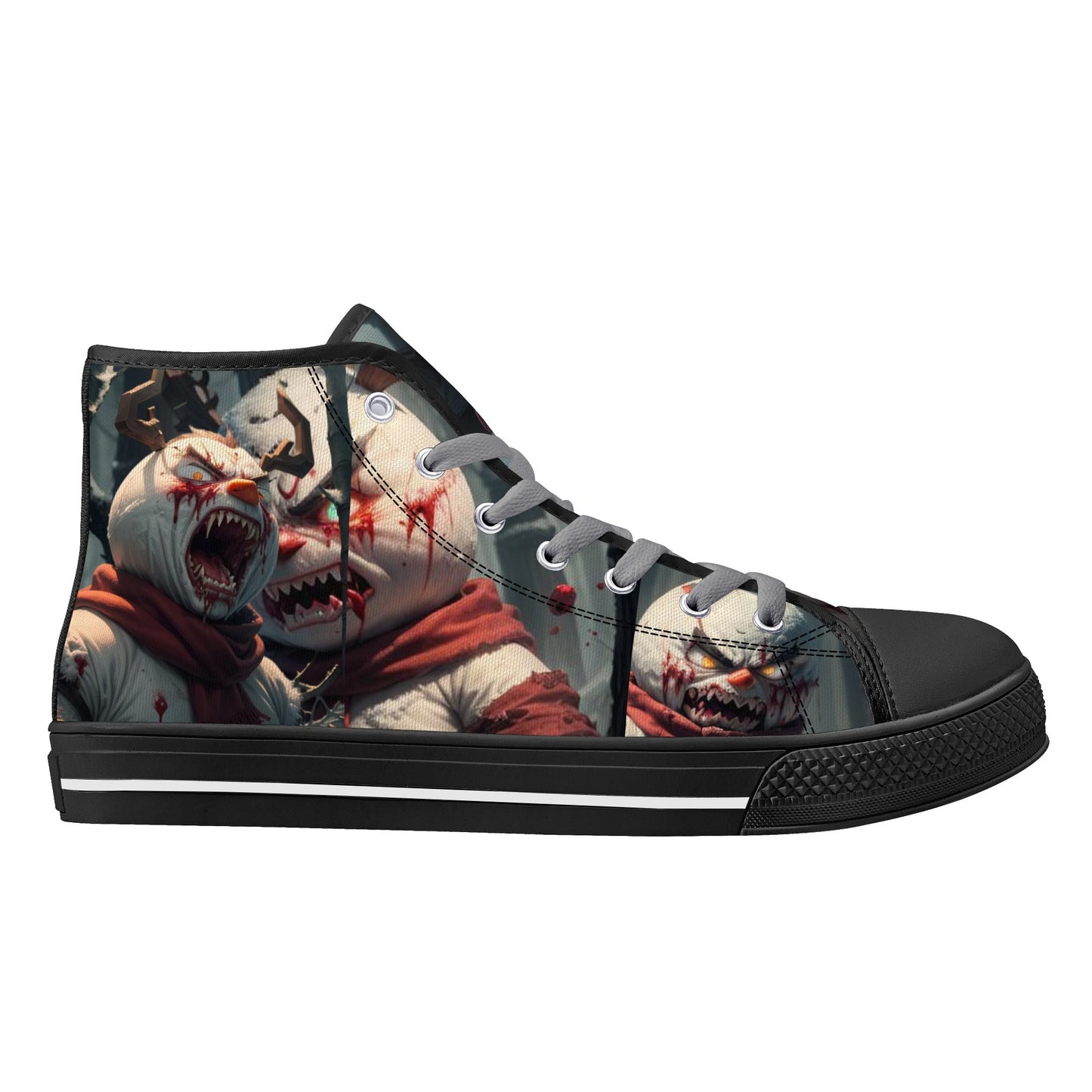 Stand out with the Frostys Revenge Womens High Top Canvas Shoes available at Hey Nugget. Grab yours today!