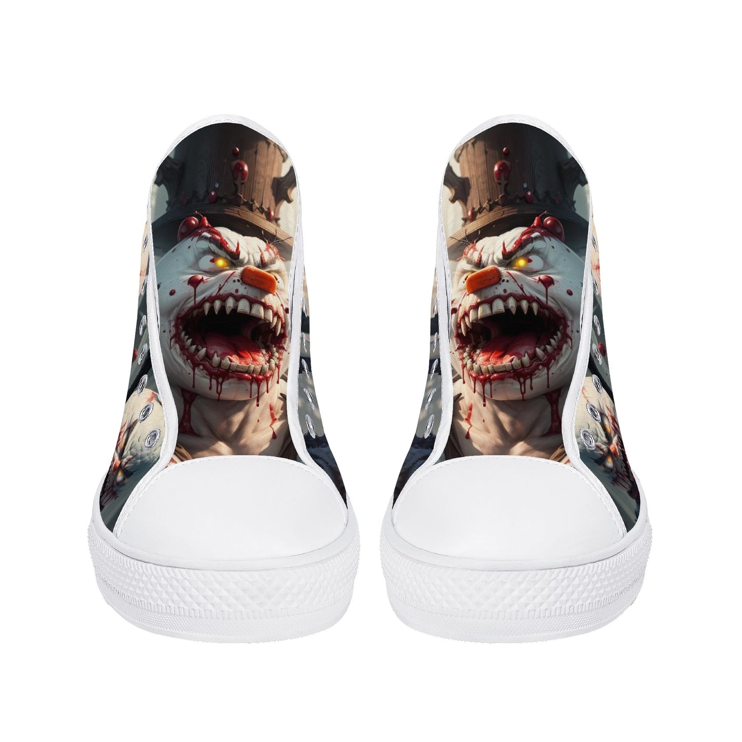 Stand out with the Frostys Revenge Womens High Top Canvas Shoes available at Hey Nugget. Grab yours today!
